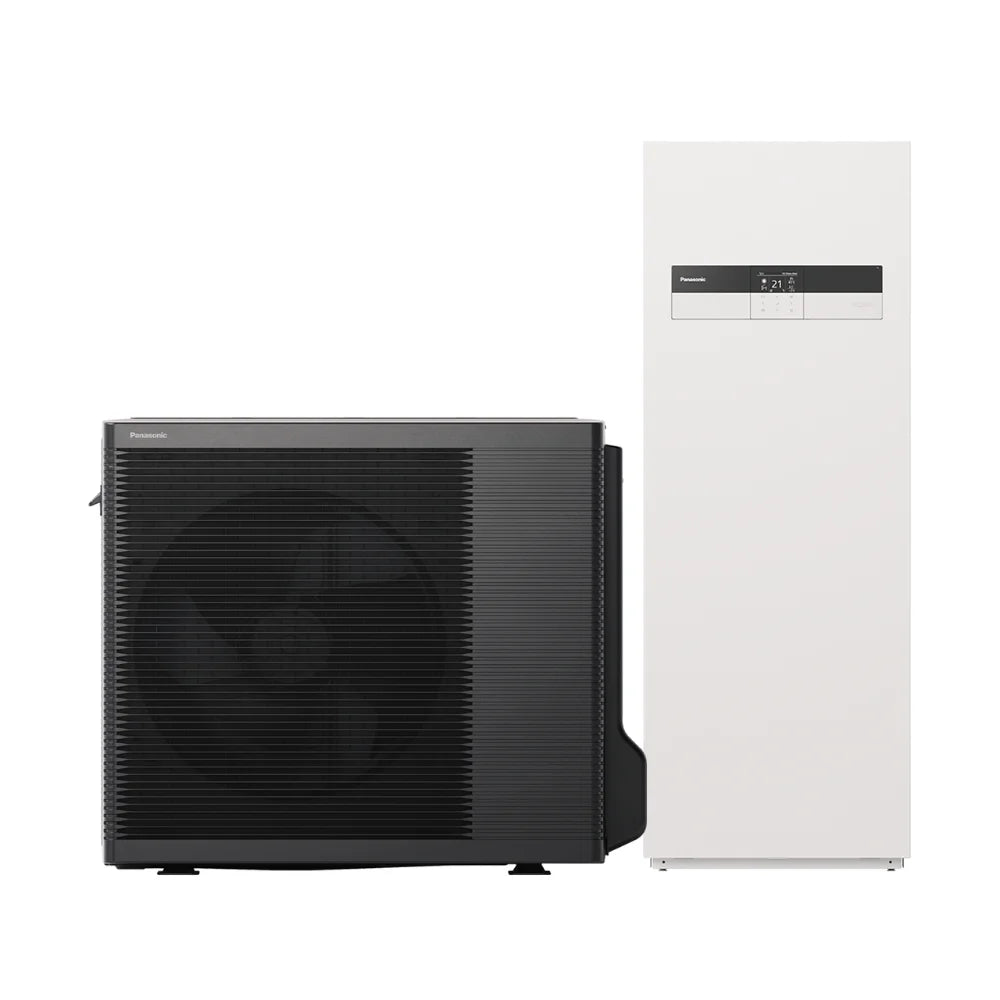 Panasonic Aquarea High Performance osztott hőszivattyú K generáció egyfázisú 5kW 185l HMV (KIT-ADC05K3E5)