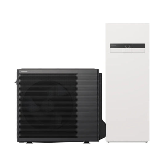 Panasonic Aquarea High Performance osztott hőszivattyú K generáció egyfázisú 9kW 185l HMV (KIT-ADC09K3E5)