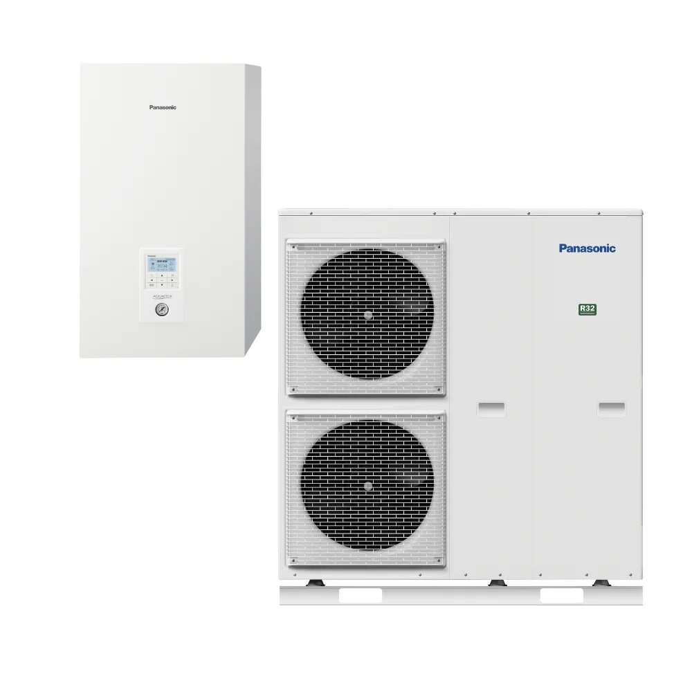 Panasonic Aquarea T-CAP osztott hőszivattyú H generáció háromfázisú 12kW szuper csendes (KIT-WQC12H9E8)