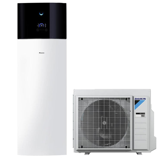 Daikin Altherma 3 EHVH04S18E6V / ERGA04EV osztott hőszivattyú 4kW +180l HMV csak fűtésre - Hőszipka