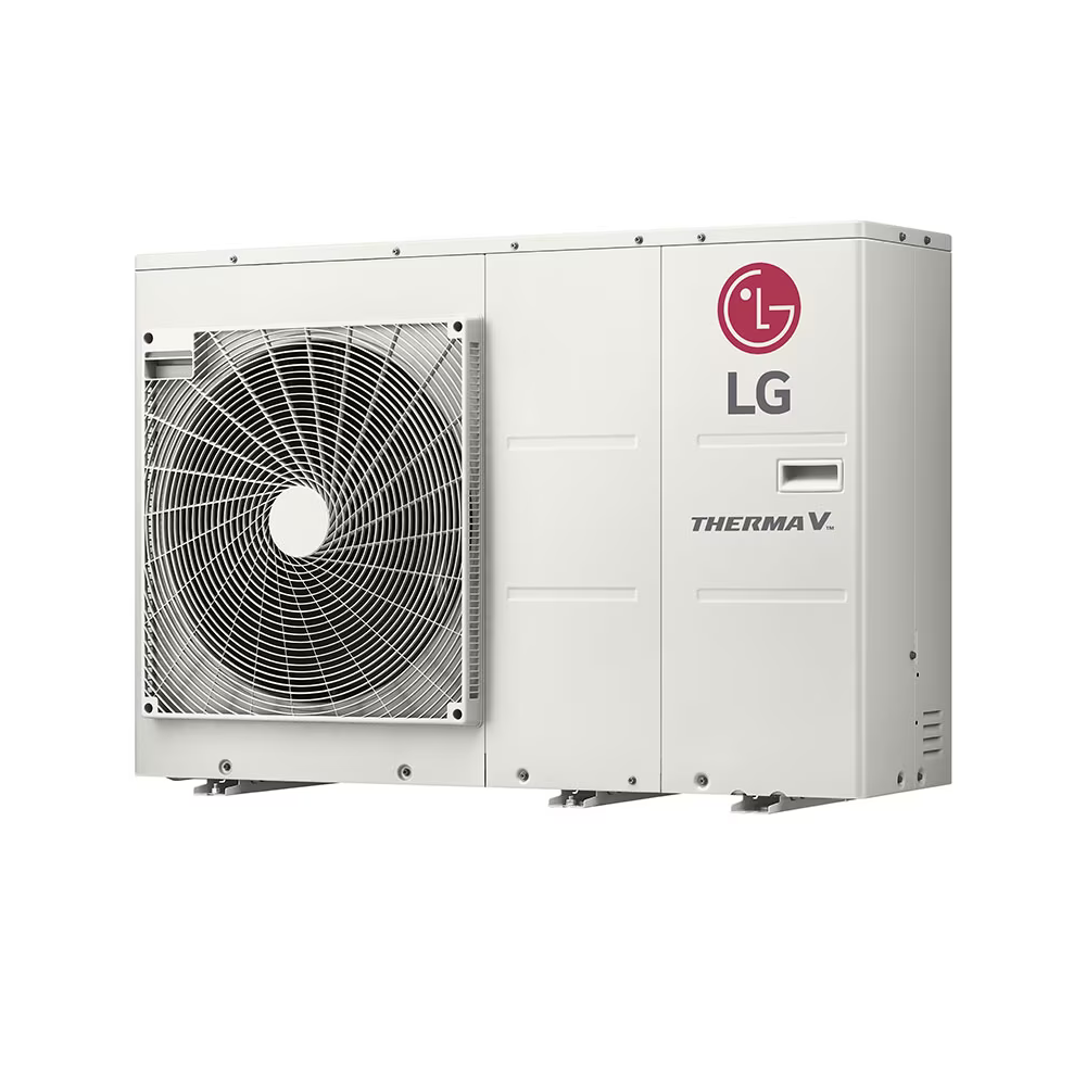 LG Therma V monoblokk hőszivattyú 12kW, 1 fázis (HM121MR.U34) - Hőszipka