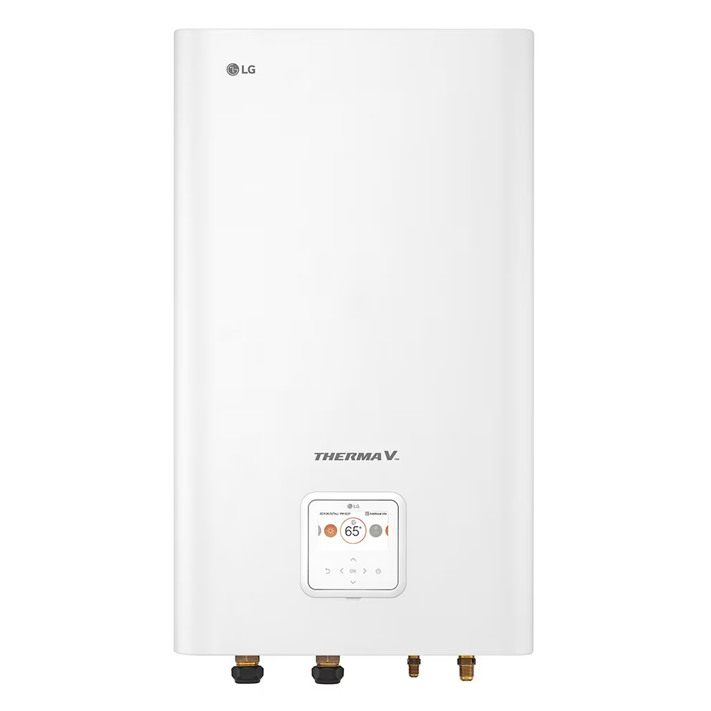 LG Therma V osztott hőszivattyú 12kW, 1 fázis (HN1616M.NK5 + HU121MA.U33) - Hőszipka